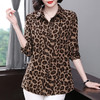 雪纺豹纹衬衫女春秋2026年新款上衣中年妈妈大码女装女士防晒衬衣 商品缩略图1
