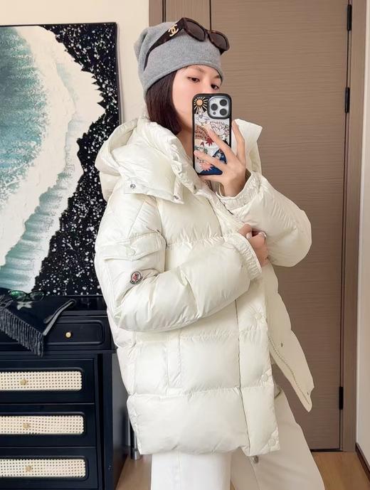男女同款超火玛雅蒙口羽绒服460克白鸭绒 商品图4