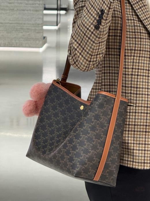 CL SOFT SHOPPER老花子母包通勤必备包 特惠 Z-15696 商品图12