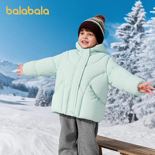【商场同款】巴拉巴拉童装女童羽绒服2025新款冬装连帽外套甜美萌 商品图2