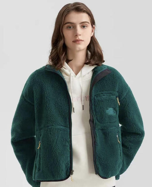 北面女士羊羔毛外套110404 商品图9