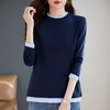 德绒半高领打底衫女士2026新款大码长袖t恤加厚保暖上衣可外穿秋 商品缩略图2