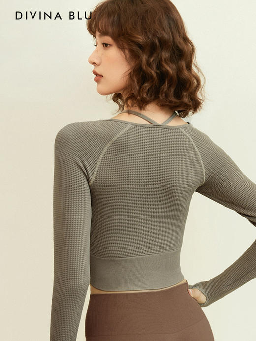 DIVINA BLU 丹麦系列 迪唯纳华夫格长袖S120 商品图4