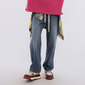 【新品上新】HX 春秋季水洗小直筒牛仔长裤C201530007101