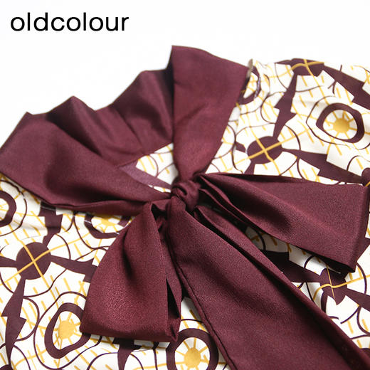 oldcolour欧珂夏季设计感时尚气质高级无袖连衣裙女DN23104084 商品图2