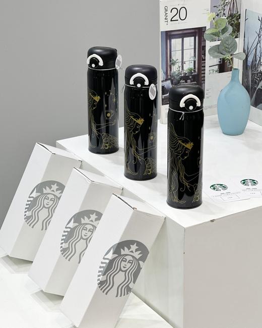 D110431海洋系列保温杯500ml大容量美人鱼限定保温杯 商品图10