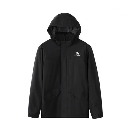 骆驼 179.9元 中性款梭织加绒连帽外套 (线上线下同时在售不保证有货，活动款不退不换介意勿拍) 601960-GJ 商品图0