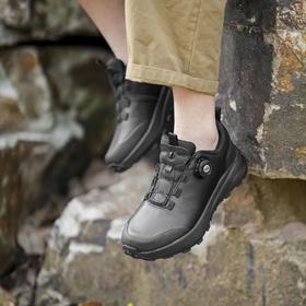 轻跑户外都市通勤男士头层牛皮运动跑鞋