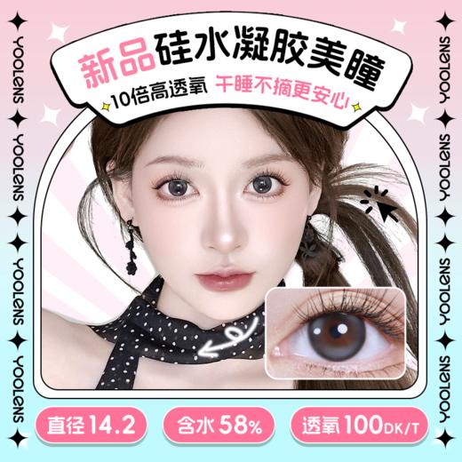 硅水凝胶日抛可盐可愈灰色10片装 商品图0