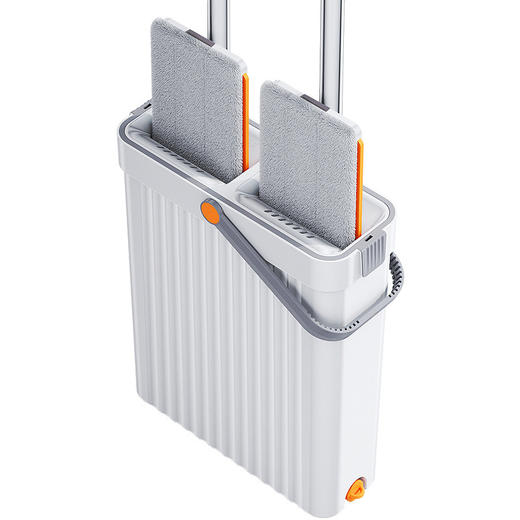 【干湿两用🔥免手洗平板拖把】不弯腰，不费力， 省时省心又省力。家用木地板地砖墩布拖把懒人平板拖地神器拖布春节过年大扫除L 商品图4