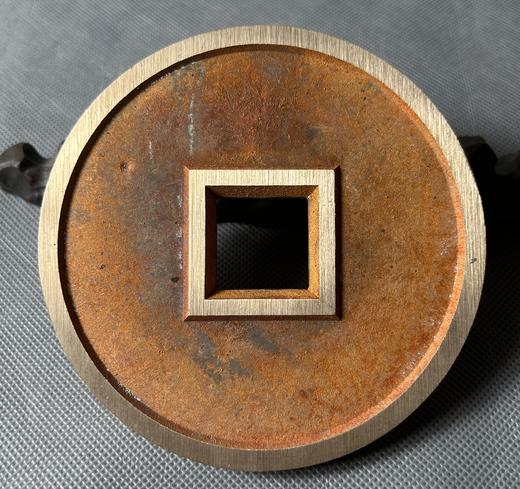 古法文创铸币 超大型泰和通宝 文房铜镇QQH41 商品图1