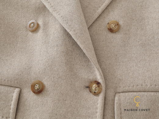 MAISON COVET 双排扣落肩大衣 商品图4