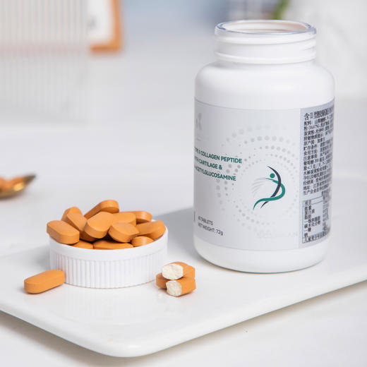 关节好搭档！KINDELILUS 氨糖软骨素 加拿大原装进口 60粒/瓶 老年人、运动、上班、久坐刚需 商品图10