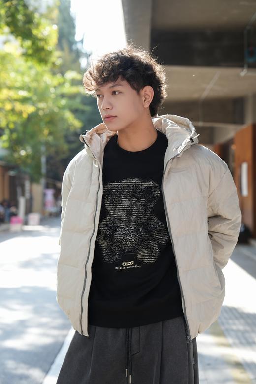 E549074564百搭连帽羽绒服 商品图0