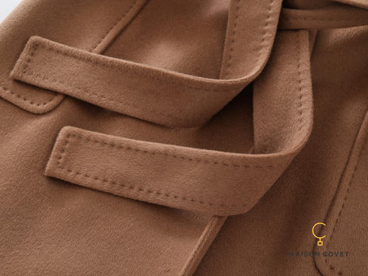 MAISON COVET 经典饰带大衣 商品图4