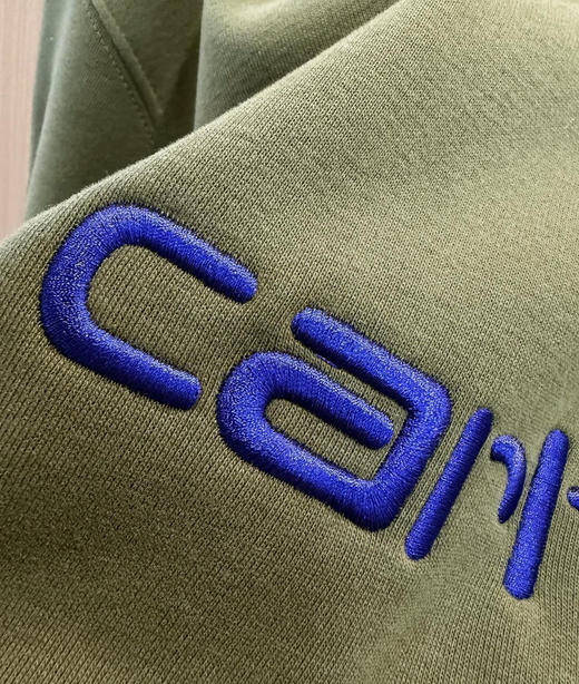 原单卡特羊羔毛加绒卫衣 商品图3