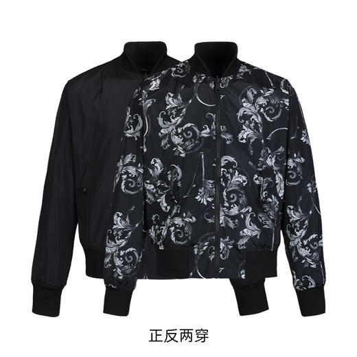 【超惠秒】Versace 范思哲 男士 双面穿 夹层无填充防风雨夹克外套 12313 商品图0