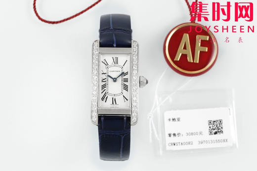 创意与美学之作—AF卡地亚Tank坦克系列 美国坦克小号 女士腕表 跨越时代的风格力量 表盘尺寸：35.4*19.4mm 商品图0