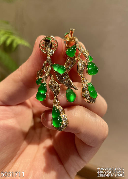 葫芦耳坠【5031711】具体价格微信咨询 商品图1
