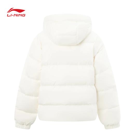 李宁女子保暖鸭绒短羽绒服AYMV234 商品图3