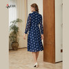 司歌波点长袖连衣裙收腰春秋A921243X 商品缩略图3