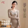 一件抵三件 德绒发热 柔软绵羊毛 轻暖贴身不臃肿 保暖内衣套装女士韩社9887绵羊毛发热秋衣秋裤女冬款内搭睡衣套装 商品缩略图0