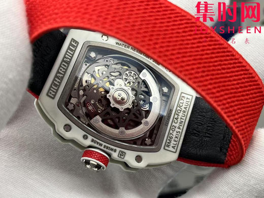 【贵重物品】只适合高端玩家 理查德米勒RM67-02 V3版 震撼登场！男士腕表 白法国配色 一体机 摆轮会动 商品图6