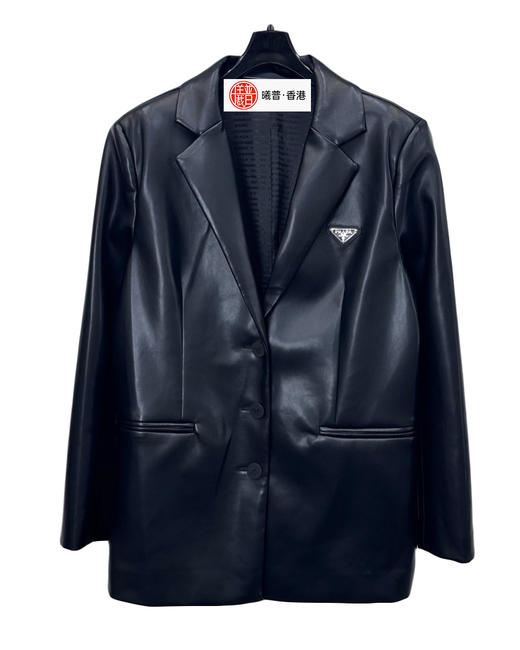 女款西装皮衣外套he020 商品图0