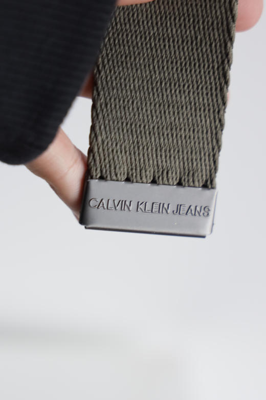 西K元单 提花字母帆布腰带 PJ038 商品图2