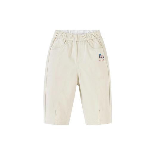 迷你巴拉巴拉男女童宝宝长裤冬新款柔软内里加绒温暖棉感舒适裤子 商品图4