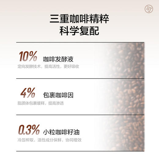 凡可冰美式咖啡眼霜黑眼圈眼纹细纹鱼尾纹 商品图3