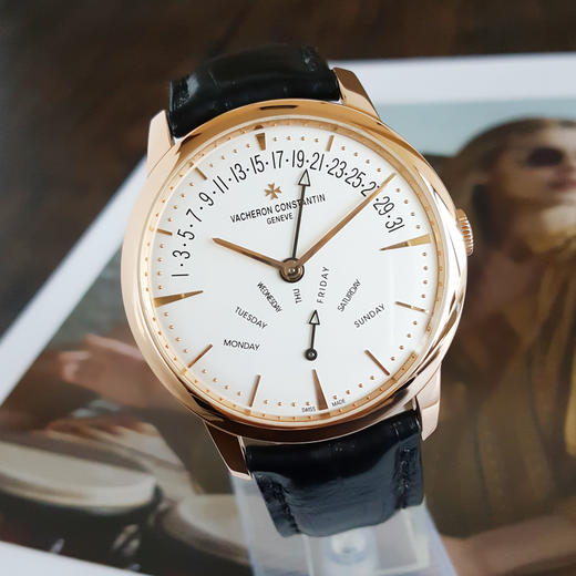 【95新】Vacheron Constantin 江诗丹顿4000U/000R-B110传承系列42.5MM（男款）18K玫瑰金301025NJS48 商品图4