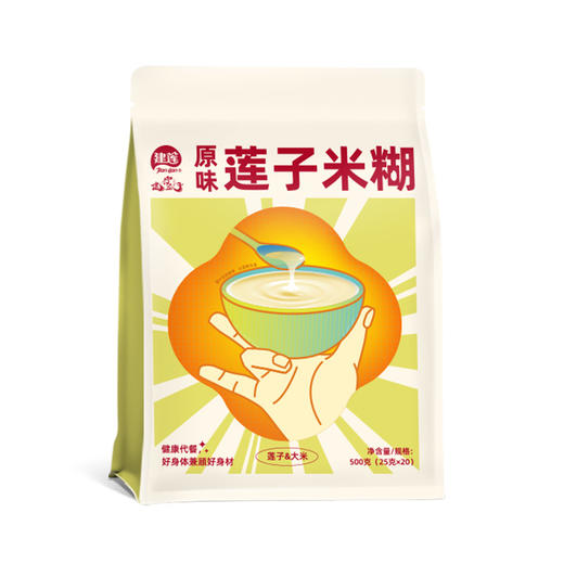 建莲 原味莲子糊 500g 商品图0