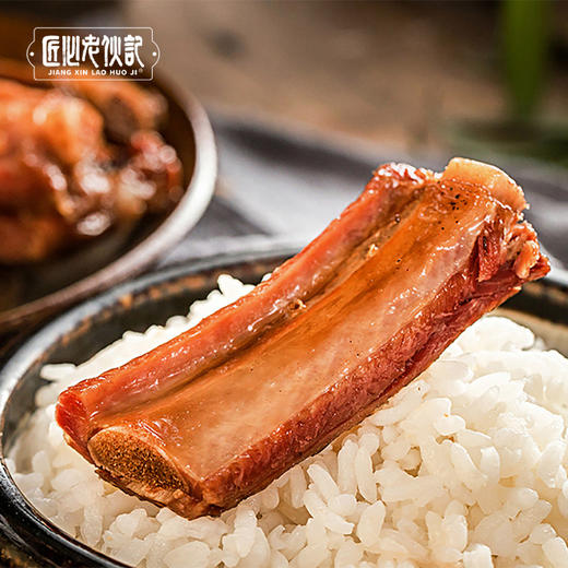 【非遗腊排骨】老伙记非遗美食正宗四川腊味 传统手工柏树枝熏腊香排骨 精选猪肋排 无大骨腊味 商品图5