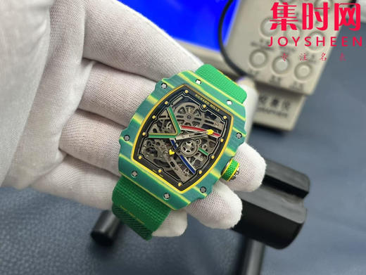 【贵重物品】只适合高端玩家 理查德米勒RM67-02 V3版 震撼登场！男士腕表 南非配色 一体机 摆轮会动 商品图2