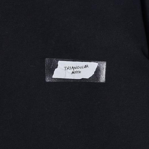 35620SDSA男士秋冬新款痞帅男装韩版简约印花设计圆领长袖T恤宽松百搭 商品图3