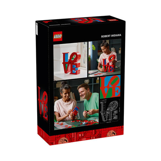 5702017814698  乐高Lego  积木创意百变31214LOVE雕塑儿童玩具18岁以上节日送礼 商品图1