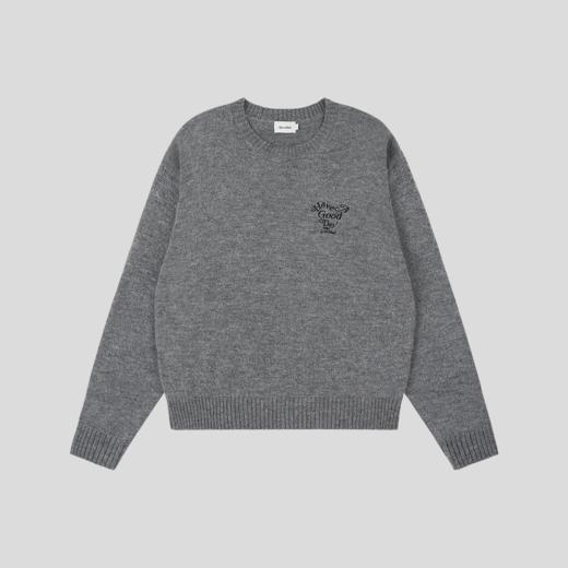 GOODBAI 'HAVE A GOOD DAY'后背印花毛衣 商品图1