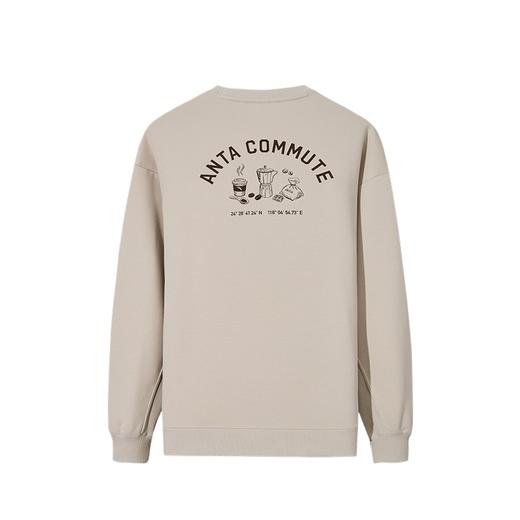 安踏加绒卫衣男冬季新款圆领套头衫宽松长袖休闲厚上衣152547716N 商品图1