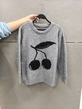 德玛纳趣味时尚线衫（线上线下同步销售，不一定有货,介意勿拍）-626147-GY