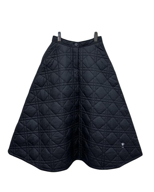 女款尼龙藤格纹棉服半裙 可配套装he010 商品图0