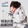 【夹棉抑菌儿童分腿睡袋】秋冬纯棉加厚连体衣婴幼儿恒温宝宝睡衣A类 商品缩略图2