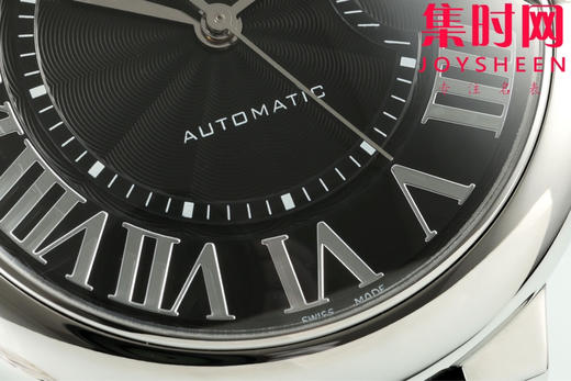 AF卡地亚蓝气球系列 蓝气球42系列男款 新尺寸40mm 罗马面 黑色盘 男士腕表 商品图4