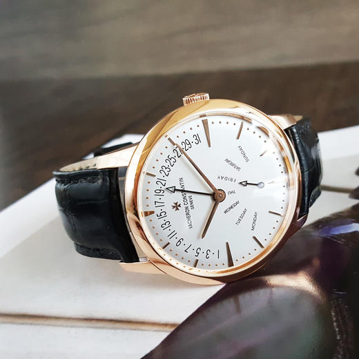 【95新】Vacheron Constantin 江诗丹顿4000U/000R-B110传承系列42.5MM（男款）18K玫瑰金301025NJS48 商品图5