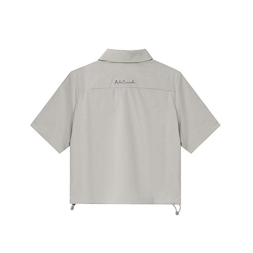 安踏正品女子2025夏新款综训潮圆领速干运动短袖梭织衫162527147 商品图4