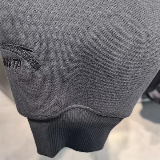 安踏2025冬季款踏男针织运动上衣加绒保暖潮流夹克外套152548721 商品图3