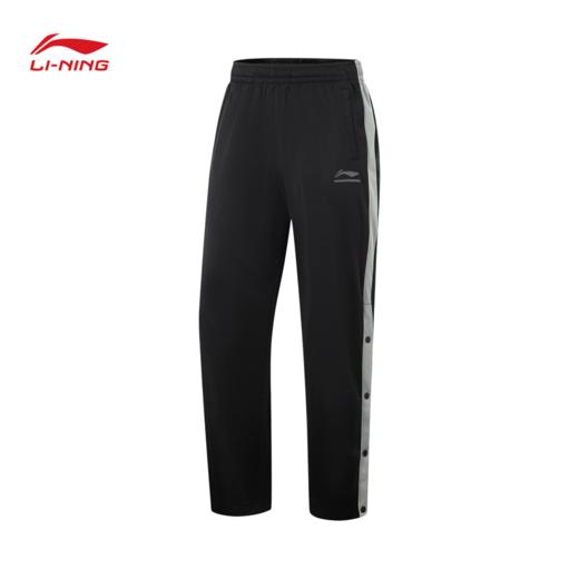 李宁CBA男子直筒加绒保暖宽松卫裤AKLVA61 商品图0