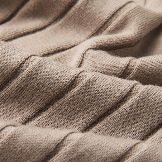 商场同款PURE TOUCH女装25秋冬新款羊毛针织开衫翻领精纺宽松毛衣 商品图2