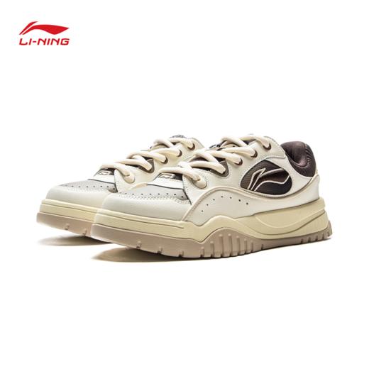 李宁布欧男子舒适软弹板鞋经典休闲鞋AGCV463 商品图5