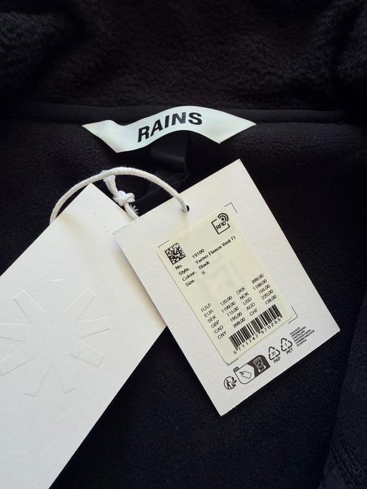 丹麦Rains厚款抓绒背心正价899元 商品图14